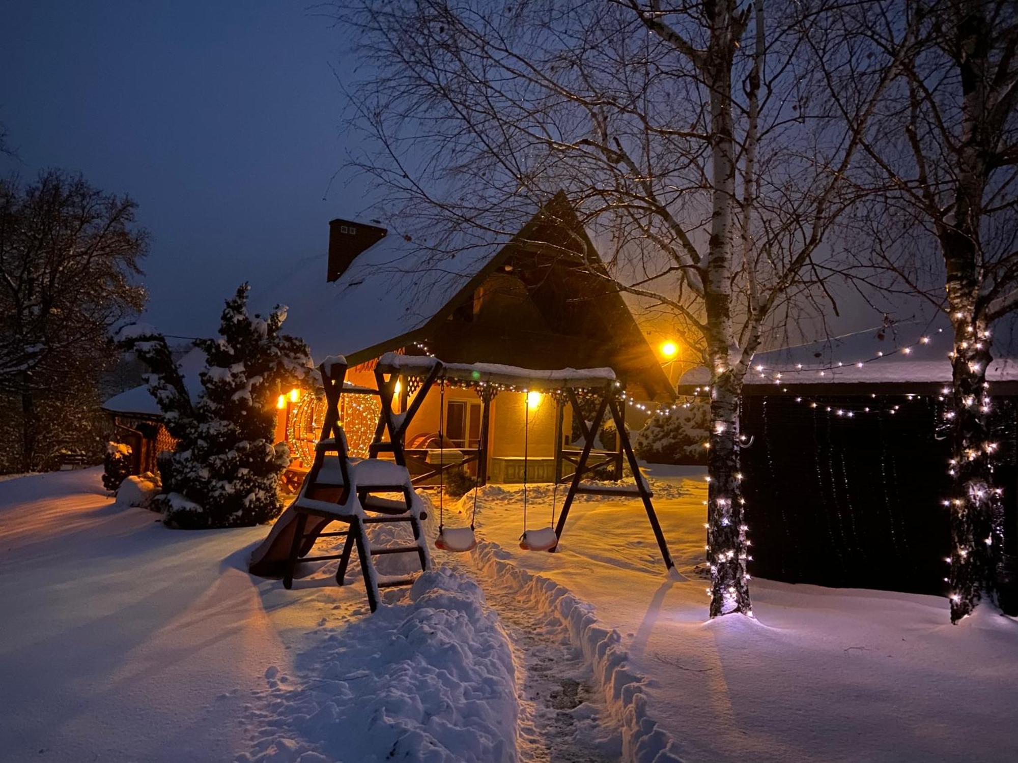 Szmaragdowy Domek Nowy Wisnicz Bagian luar foto